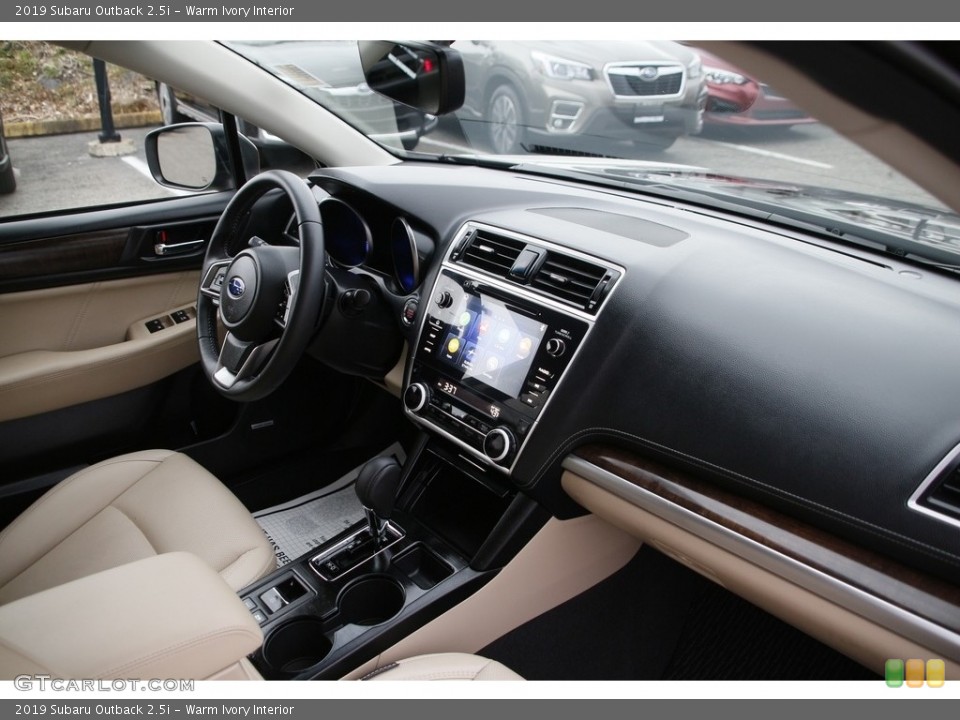 Warm Ivory Interior Dashboard for the 2019 Subaru Outback 2.5i #136823502