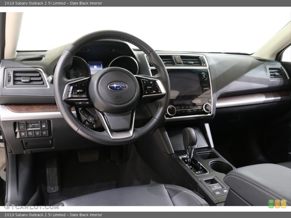 Slate Black Interior Dashboard for the 2019 Subaru Outback 2.5i Limited #136827301
