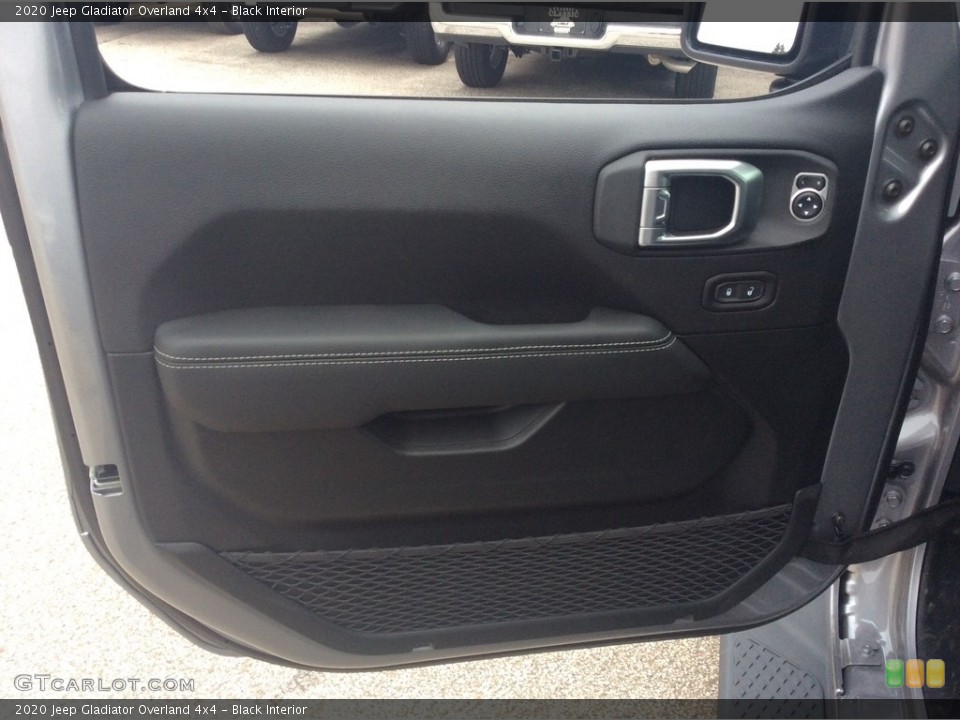 Black Interior Door Panel for the 2020 Jeep Gladiator Overland 4x4 #136830190