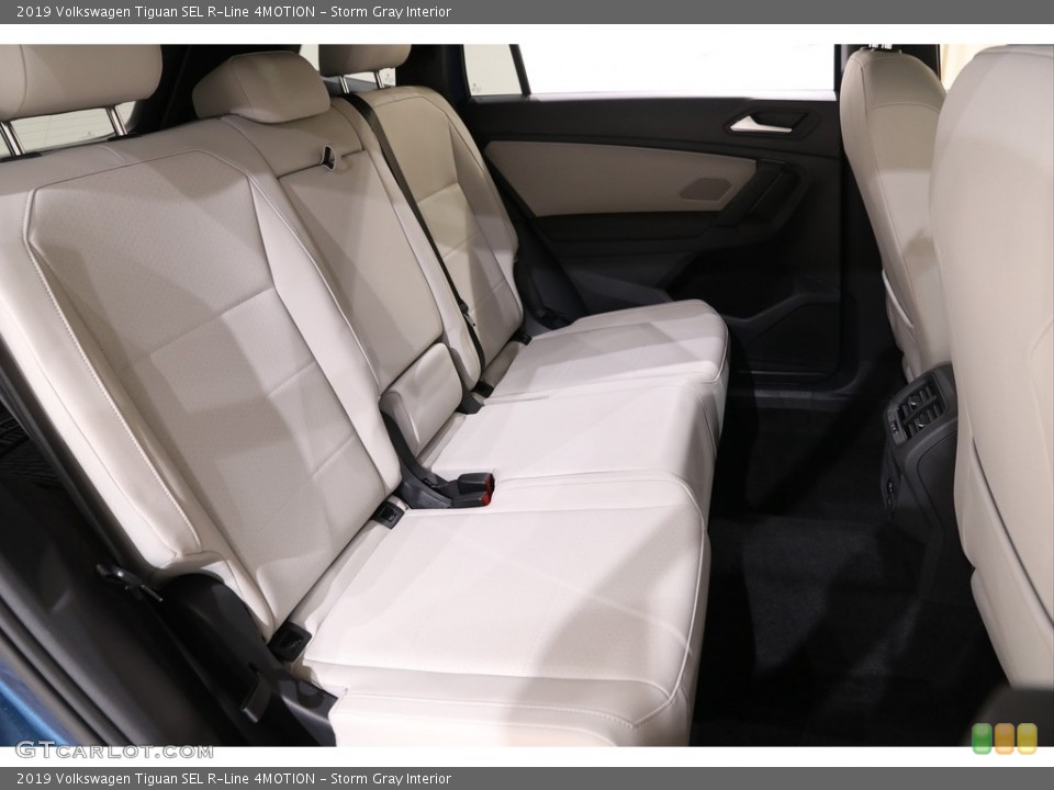 Storm Gray Interior Rear Seat for the 2019 Volkswagen Tiguan SEL R-Line 4MOTION #136833538