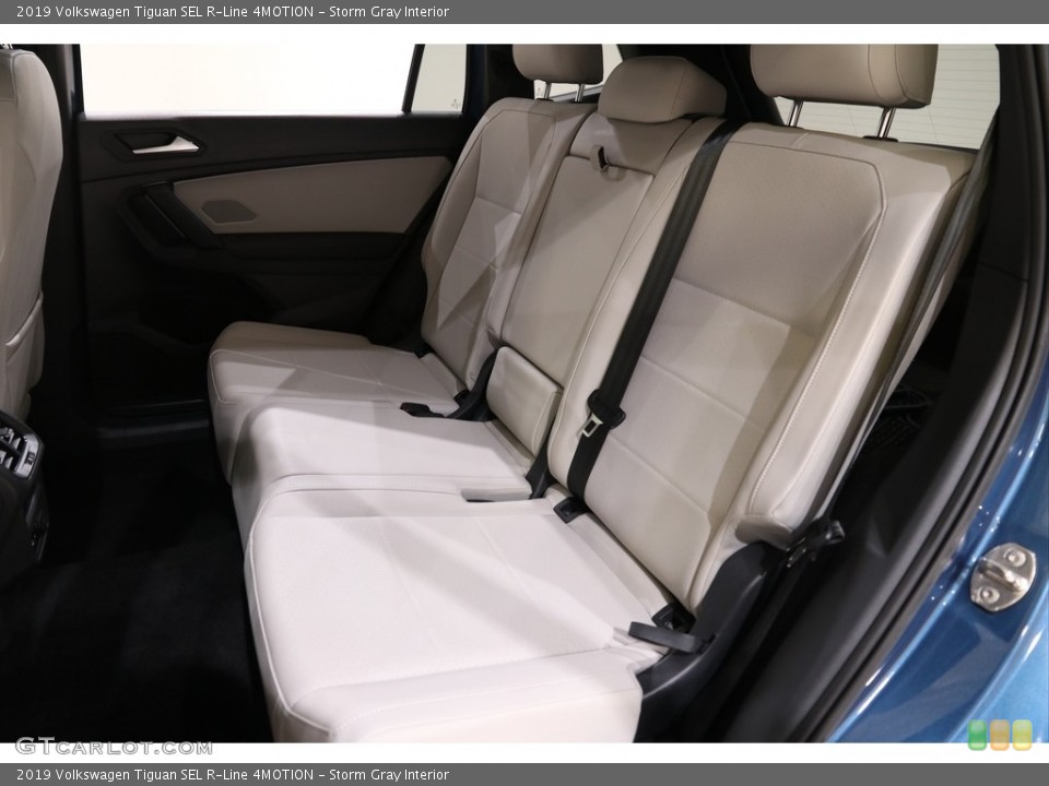 Storm Gray Interior Rear Seat for the 2019 Volkswagen Tiguan SEL R-Line 4MOTION #136833562