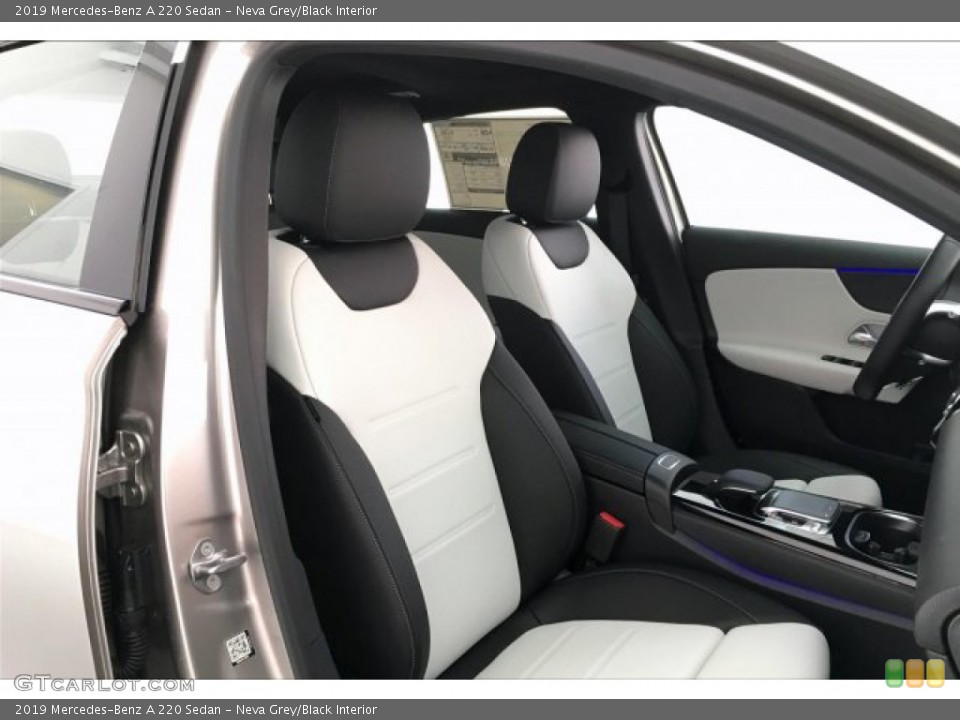 Neva Grey/Black Interior Photo for the 2019 Mercedes-Benz A 220 Sedan #136833835