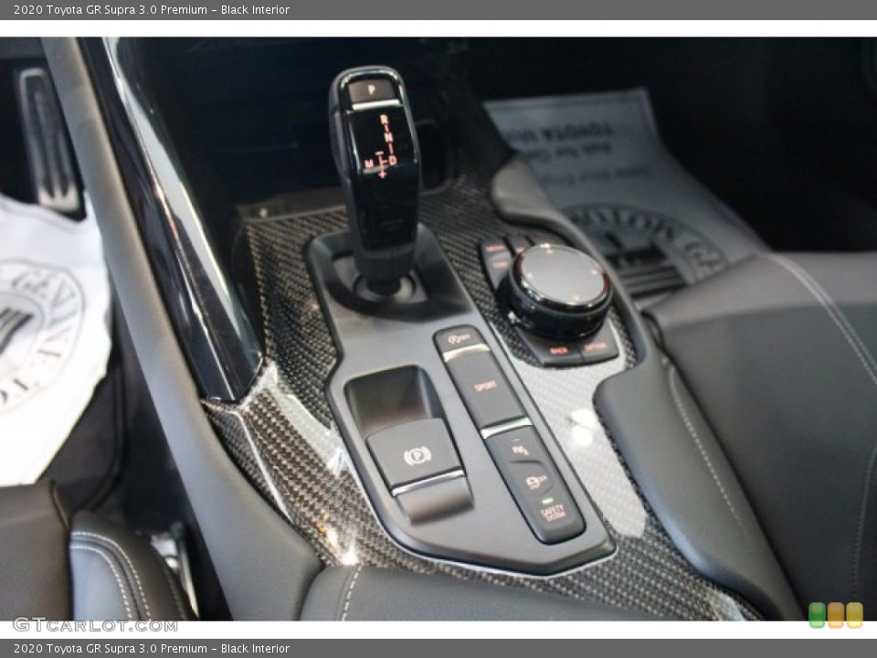 Black Interior Transmission for the 2020 Toyota GR Supra 3.0 Premium #136837456