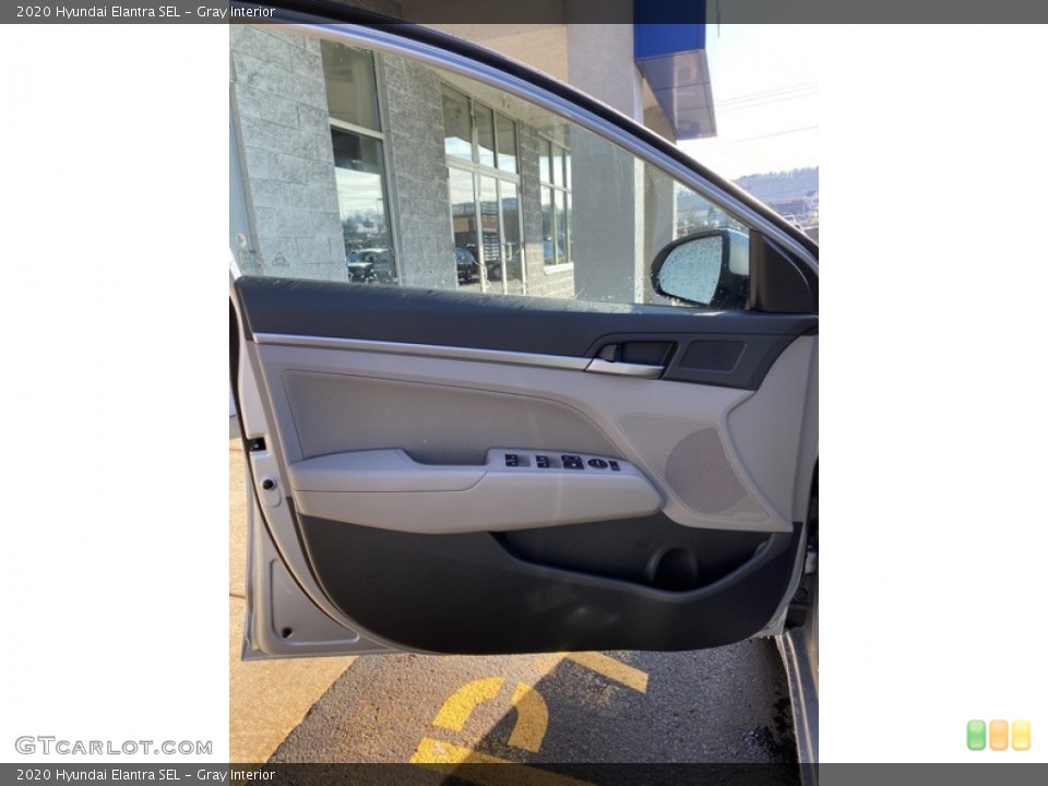 Gray Interior Door Panel for the 2020 Hyundai Elantra SEL #136838248