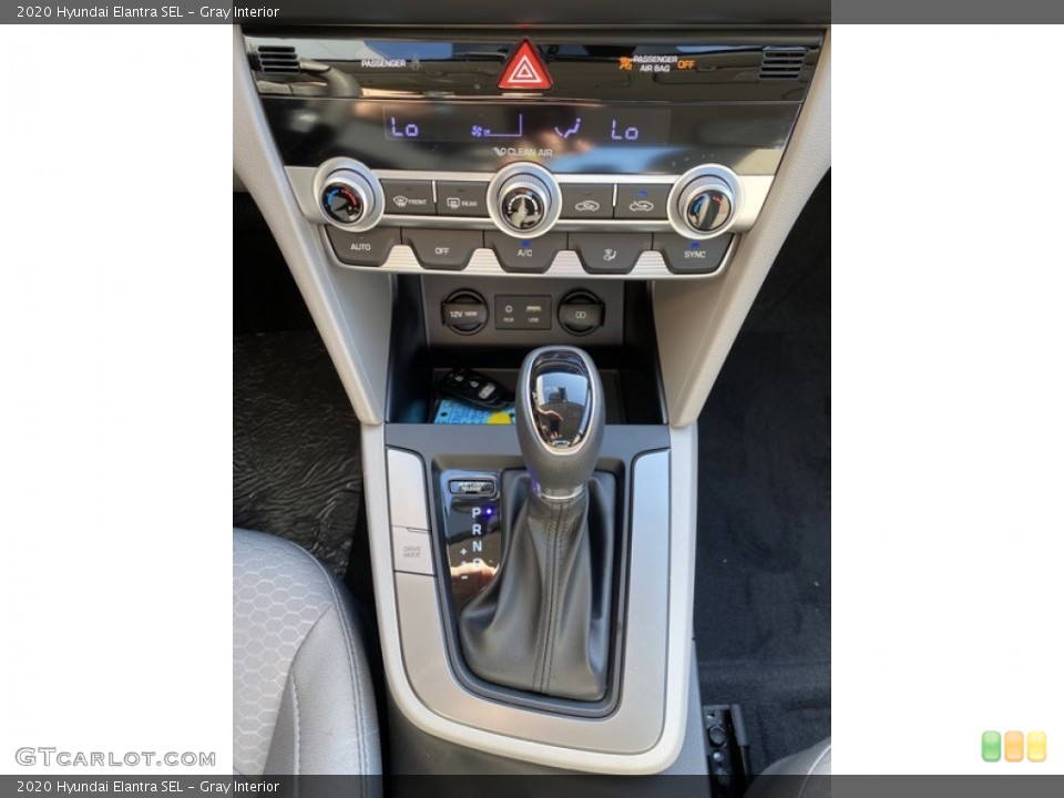 Gray Interior Transmission for the 2020 Hyundai Elantra SEL #136838583
