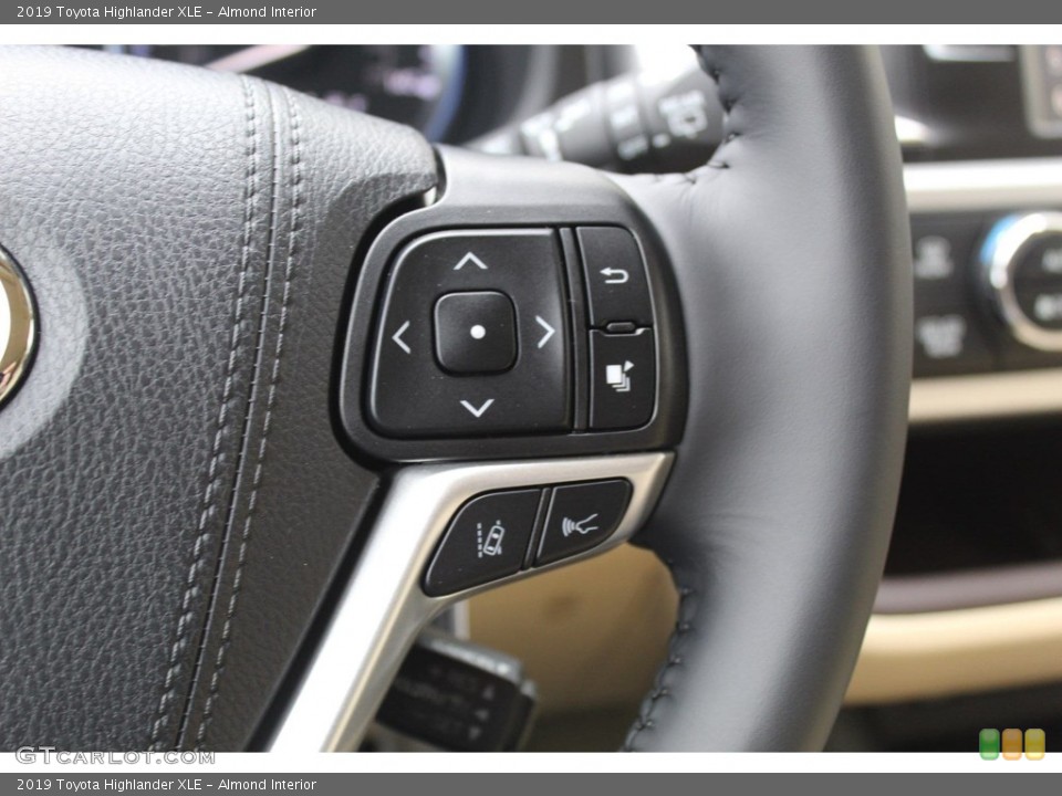 Almond Interior Steering Wheel for the 2019 Toyota Highlander XLE #136841092