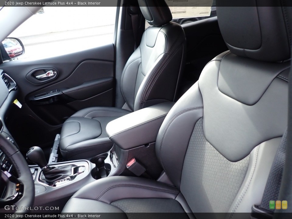 Black Interior Front Seat for the 2020 Jeep Cherokee Latitude Plus 4x4 #136843965