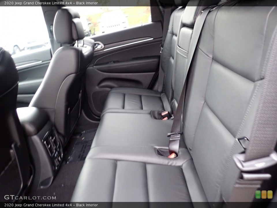 Black Interior Rear Seat for the 2020 Jeep Grand Cherokee Limited 4x4 #136844423