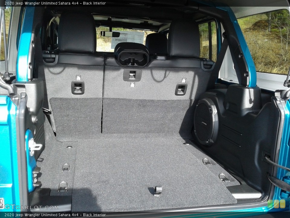 Black Interior Trunk for the 2020 Jeep Wrangler Unlimited Sahara 4x4 #136847210