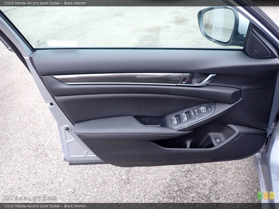 Black Interior Door Panel for the 2020 Honda Accord Sport Sedan #136849154