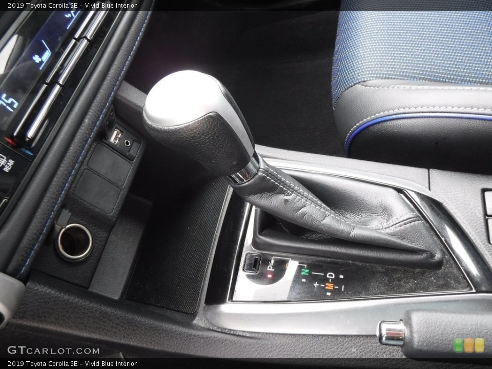 Vivid Blue Interior Transmission for the 2019 Toyota Corolla SE #136850513