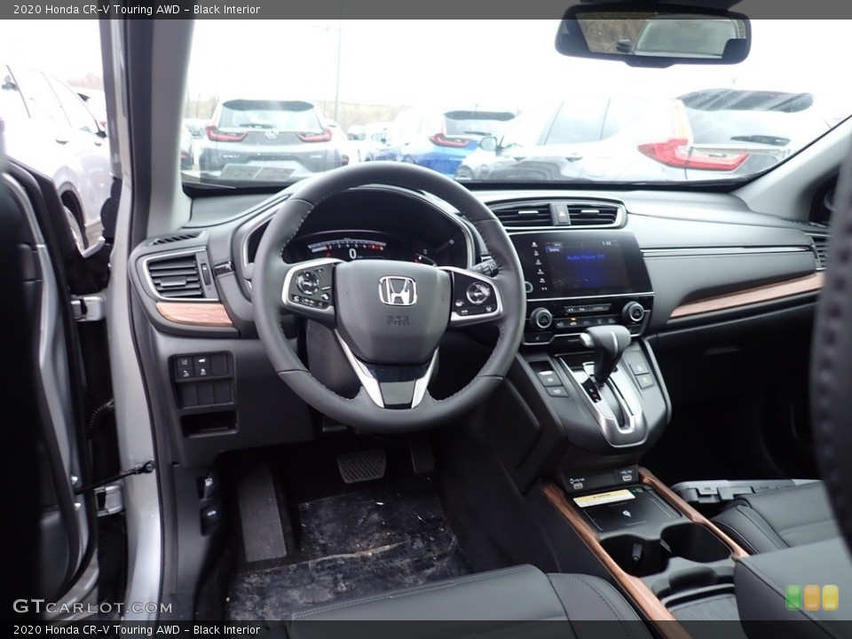 Black Interior Photo for the 2020 Honda CR-V Touring AWD #136852800