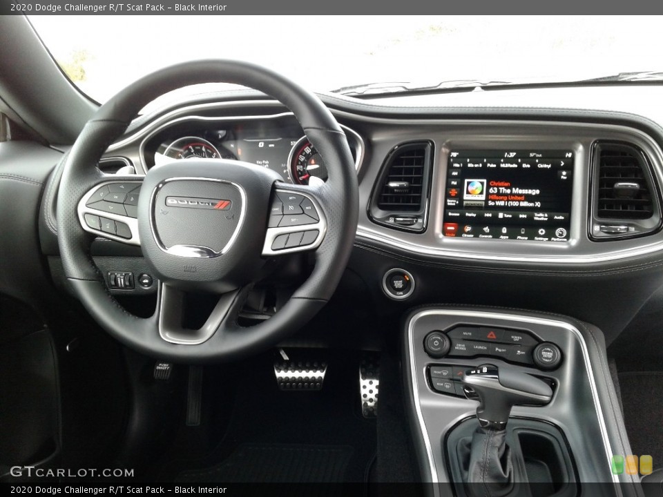 Black Interior Dashboard for the 2020 Dodge Challenger R/T Scat Pack #136853063