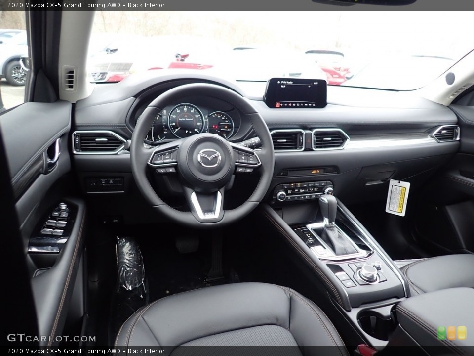 Black Interior Photo for the 2020 Mazda CX-5 Grand Touring AWD #136854890
