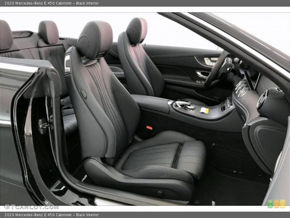 Black Interior Photo for the 2020 Mercedes-Benz E 450 Cabriolet #136860033