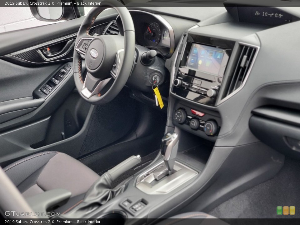 Black Interior Controls for the 2019 Subaru Crosstrek 2.0i Premium #136861992