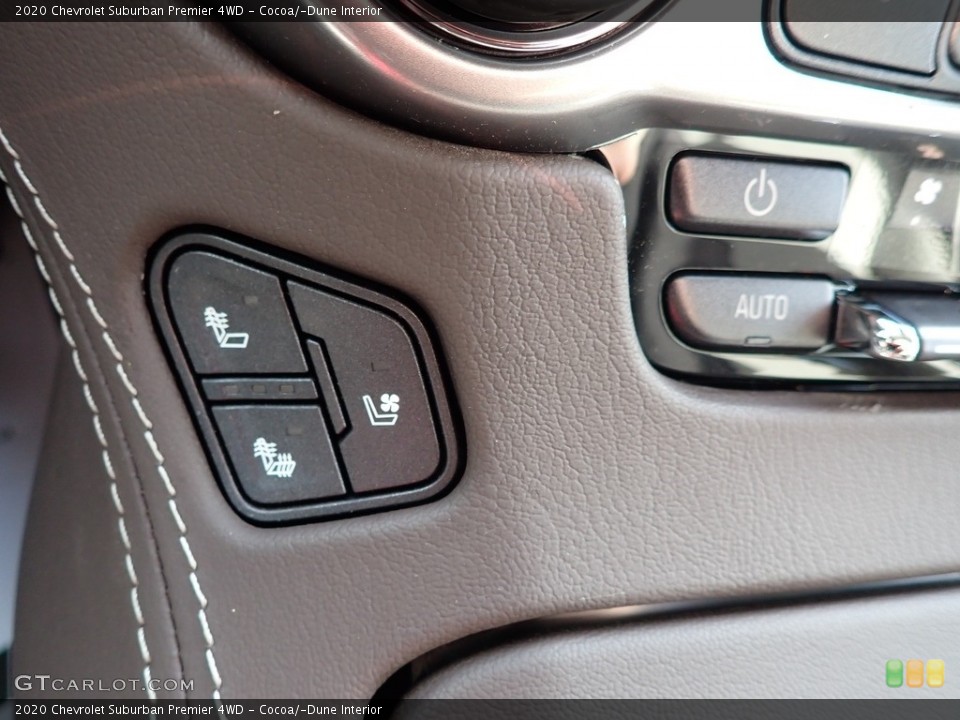 Cocoa/­Dune Interior Controls for the 2020 Chevrolet Suburban Premier 4WD #136865130