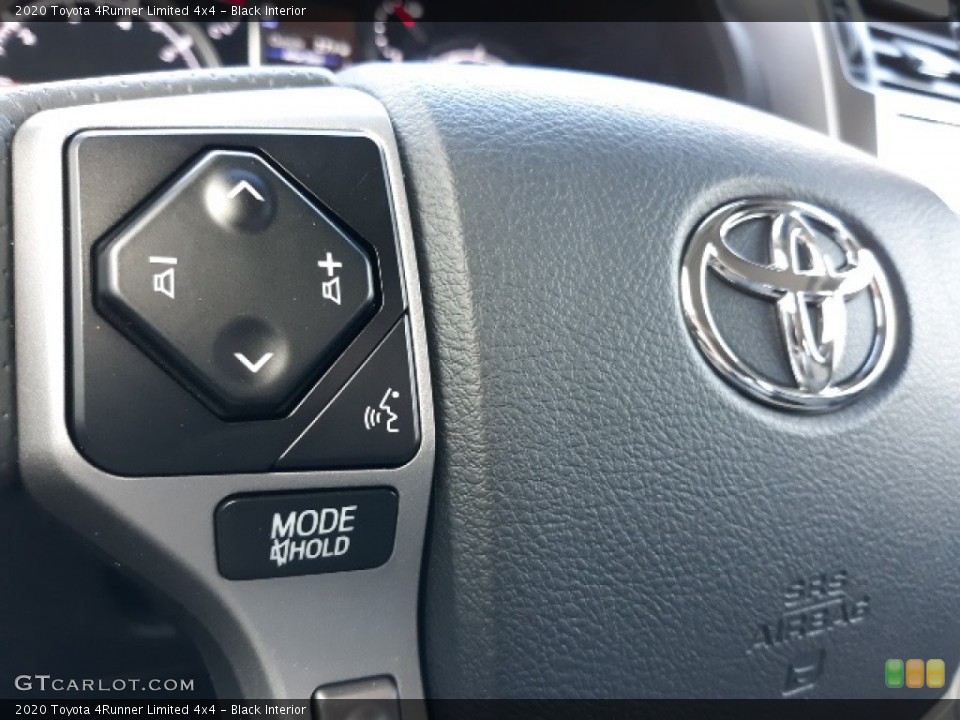 Black Interior Steering Wheel for the 2020 Toyota 4Runner Limited 4x4 #136868388