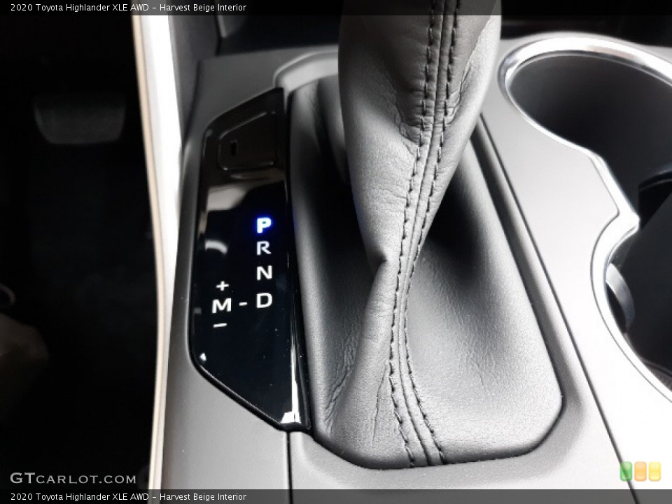 Harvest Beige Interior Transmission for the 2020 Toyota Highlander XLE AWD #136881600