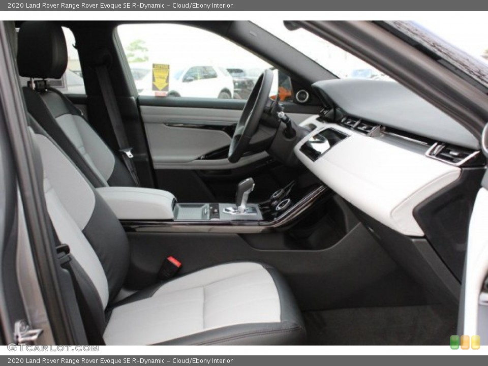 Cloud/Ebony Interior Photo for the 2020 Land Rover Range Rover Evoque SE R-Dynamic #136881954
