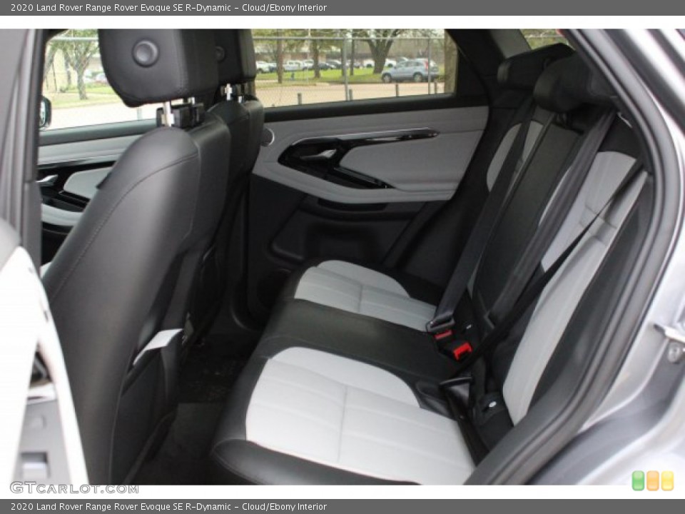 Cloud/Ebony Interior Rear Seat for the 2020 Land Rover Range Rover Evoque SE R-Dynamic #136881990