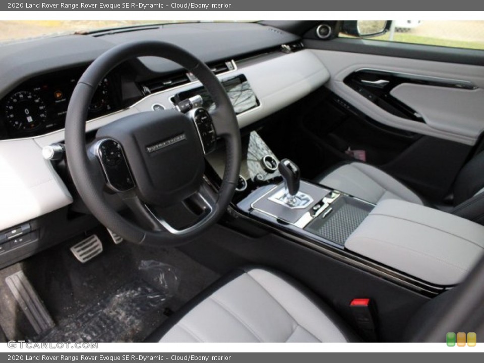 Cloud/Ebony Interior Photo for the 2020 Land Rover Range Rover Evoque SE R-Dynamic #136882125