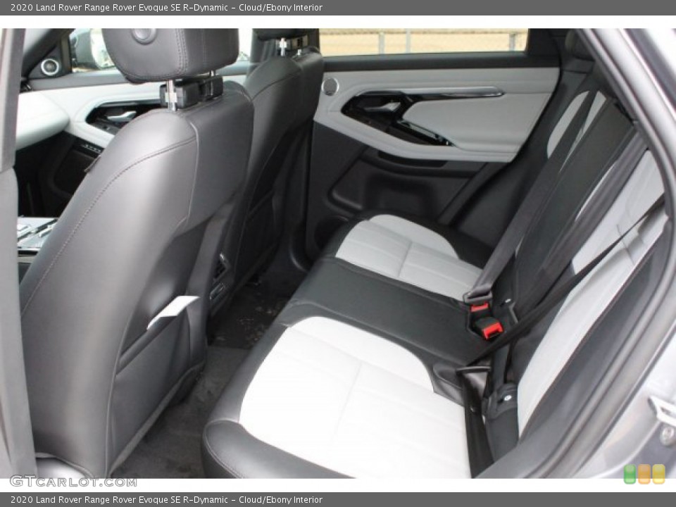 Cloud/Ebony Interior Rear Seat for the 2020 Land Rover Range Rover Evoque SE R-Dynamic #136882341
