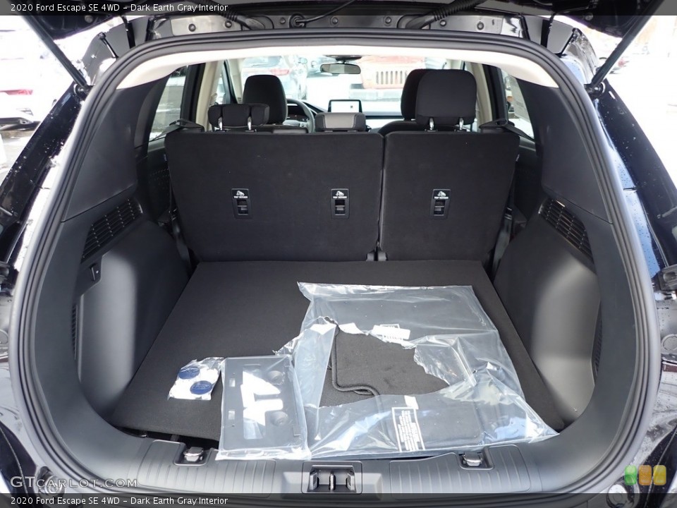 Dark Earth Gray Interior Trunk for the 2020 Ford Escape SE 4WD #136885206
