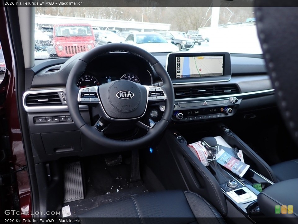 Black Interior Photo for the 2020 Kia Telluride EX AWD #136885359