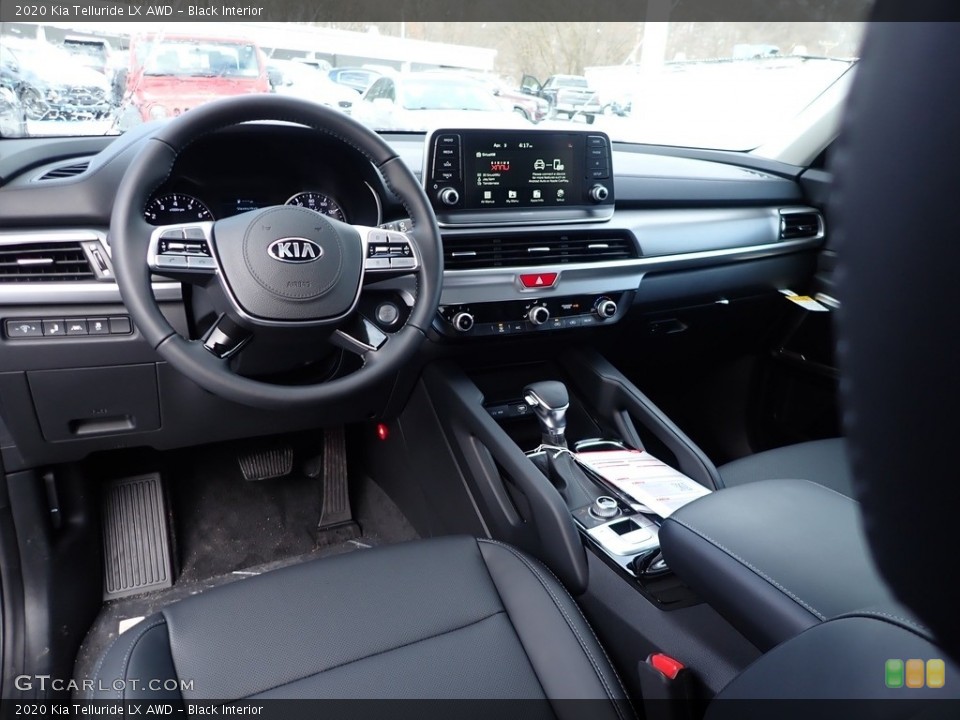 Black Interior Photo for the 2020 Kia Telluride LX AWD #136885419