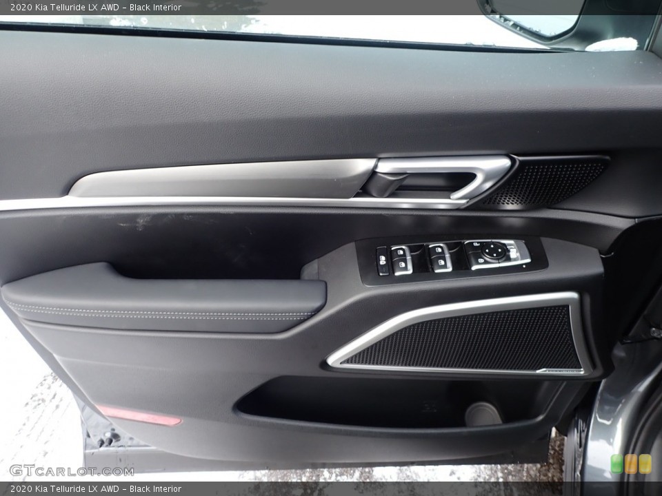 Black Interior Door Panel for the 2020 Kia Telluride LX AWD #136885422
