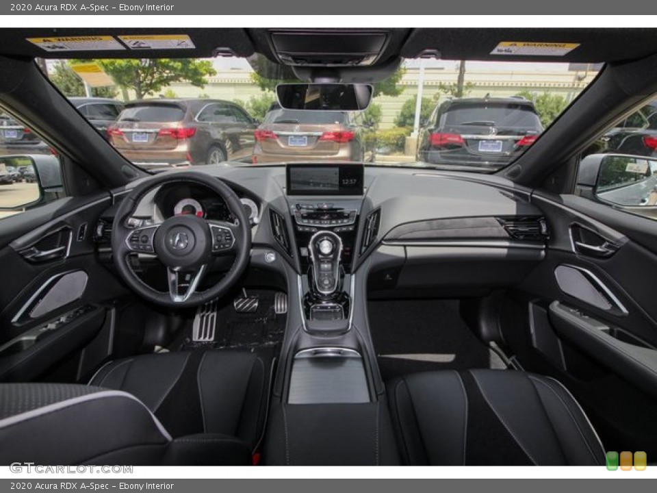 Ebony Interior Dashboard for the 2020 Acura RDX A-Spec #136889016
