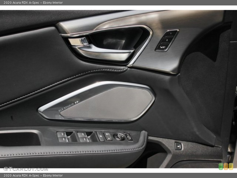 Ebony Interior Door Panel for the 2020 Acura RDX A-Spec #136889079