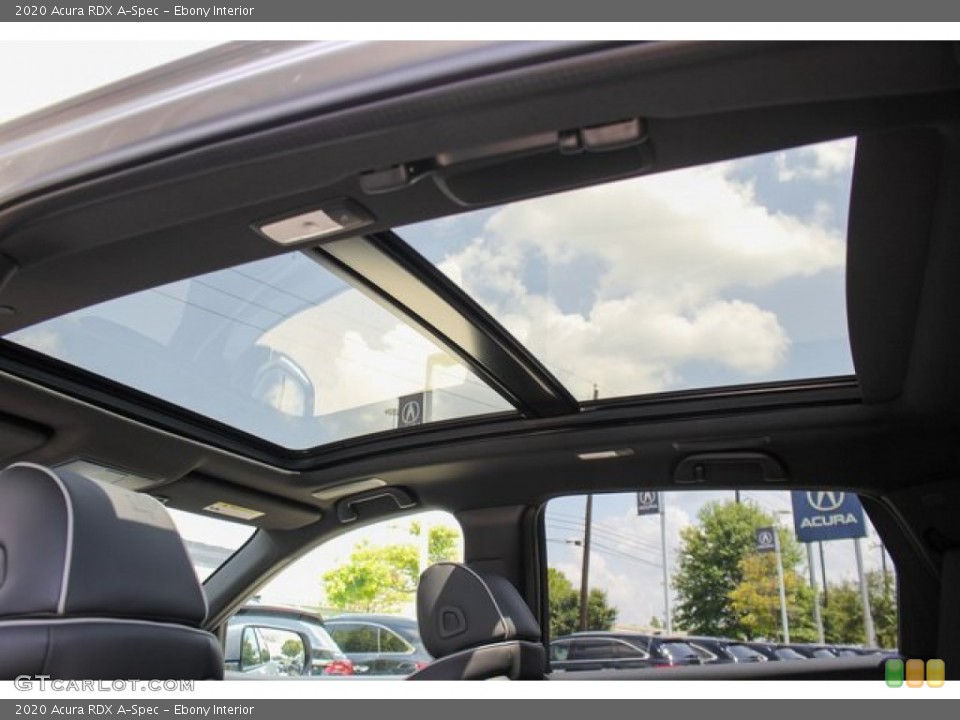 Ebony Interior Sunroof for the 2020 Acura RDX A-Spec #136889118