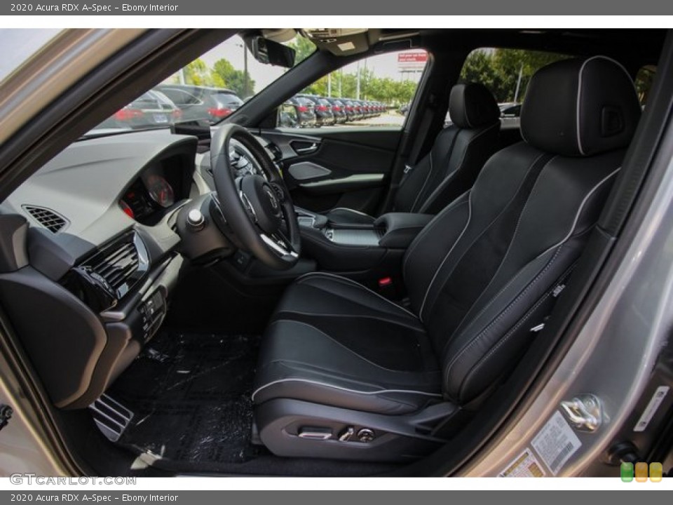 Ebony Interior Front Seat for the 2020 Acura RDX A-Spec #136889163