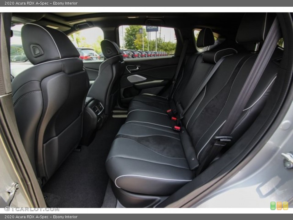 Ebony Interior Rear Seat for the 2020 Acura RDX A-Spec #136889205