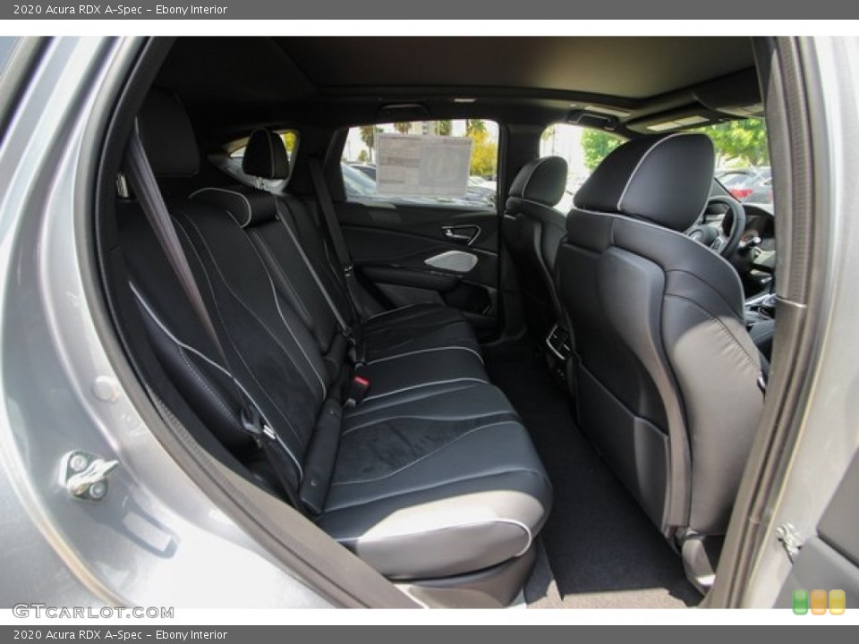 Ebony Interior Rear Seat for the 2020 Acura RDX A-Spec #136889283