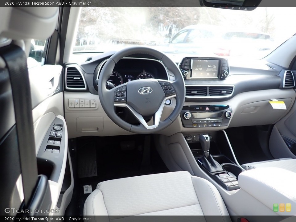 Gray Interior Photo for the 2020 Hyundai Tucson Sport AWD #136890609