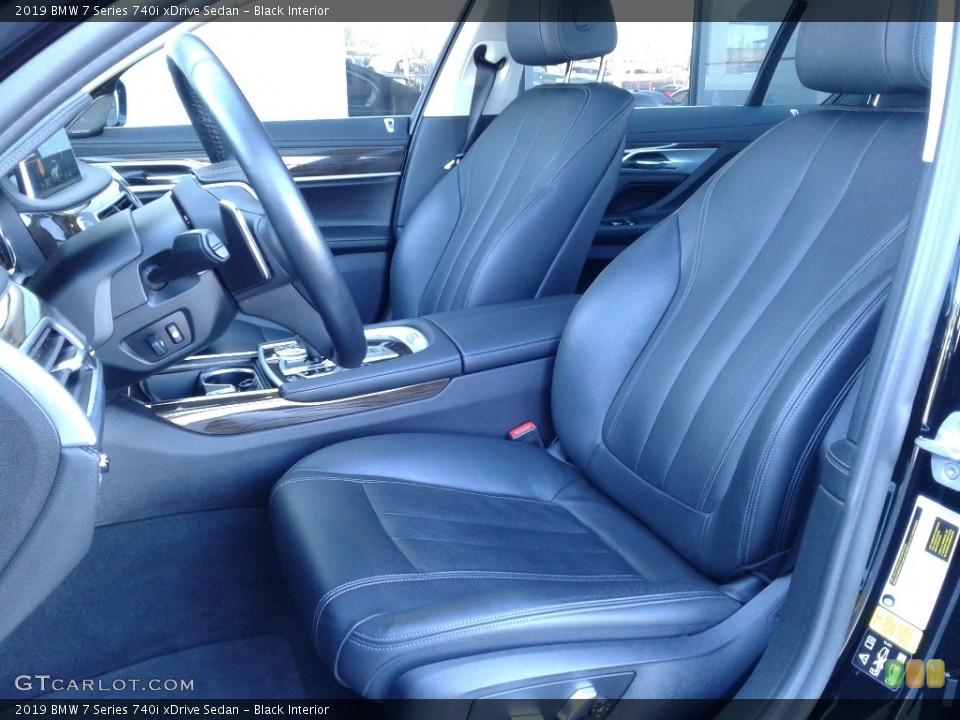 Black 2019 BMW 7 Series Interiors