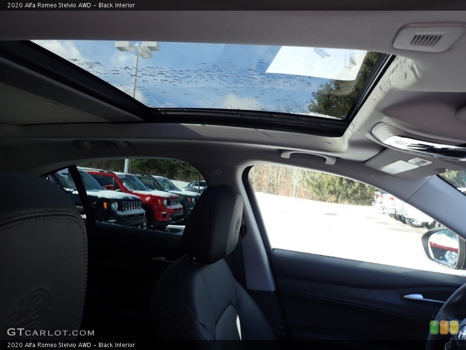 Black Interior Sunroof for the 2020 Alfa Romeo Stelvio AWD #136896648