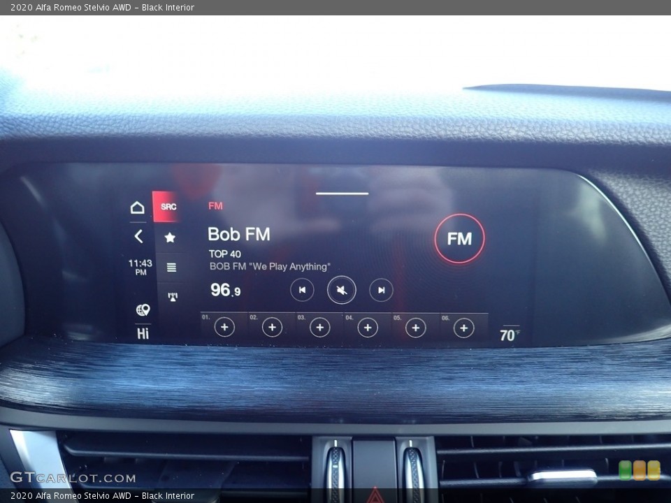 Black Interior Gauges for the 2020 Alfa Romeo Stelvio AWD #136897218