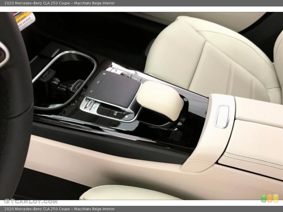Macchiato Beige Interior Controls for the 2020 Mercedes-Benz CLA 250 Coupe #136901116