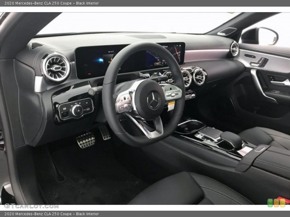Black Interior Photo for the 2020 Mercedes-Benz CLA 250 Coupe #136901284