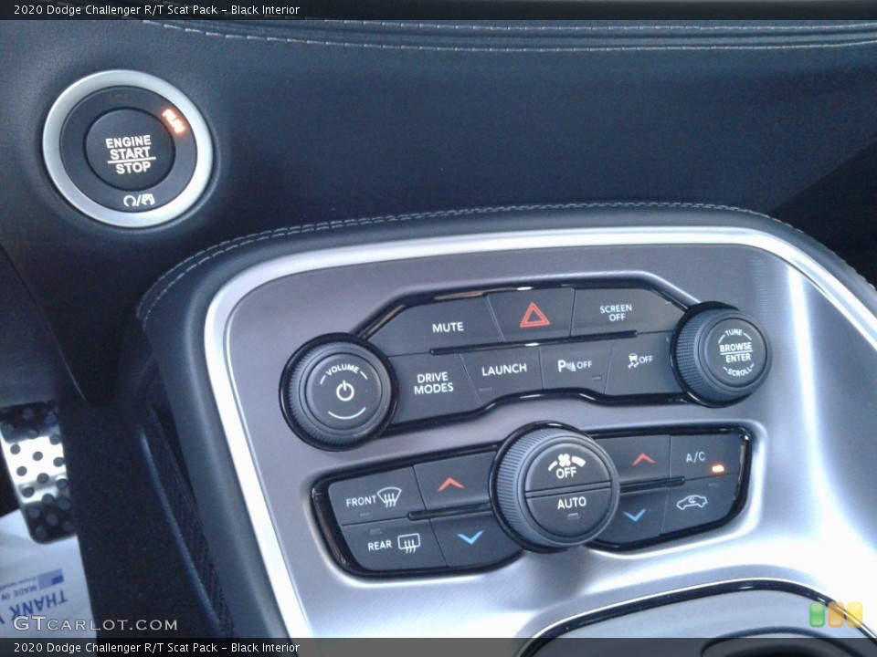 Black Interior Gauges for the 2020 Dodge Challenger R/T Scat Pack #136908807
