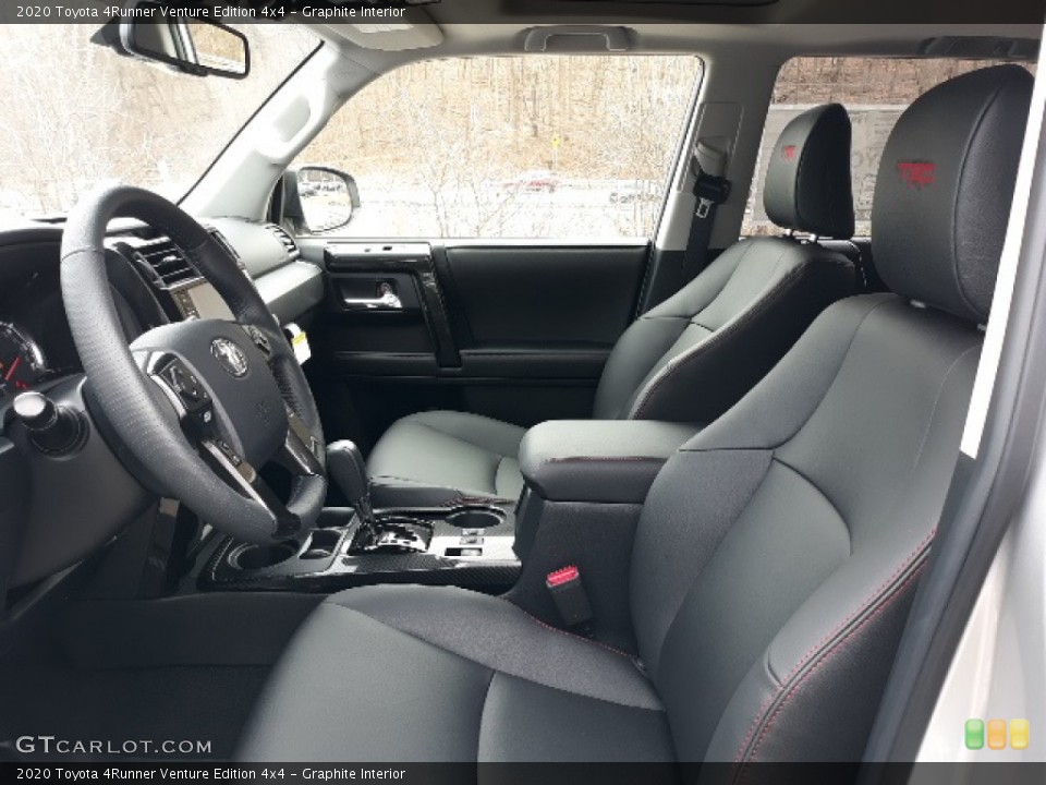Graphite Interior Front Seat for the 2020 Toyota 4Runner Venture Edition 4x4 #136909630