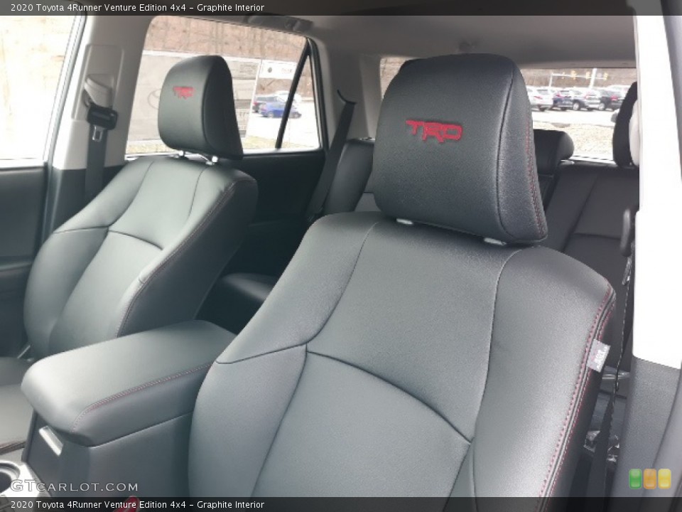 Graphite Interior Front Seat for the 2020 Toyota 4Runner Venture Edition 4x4 #136909651