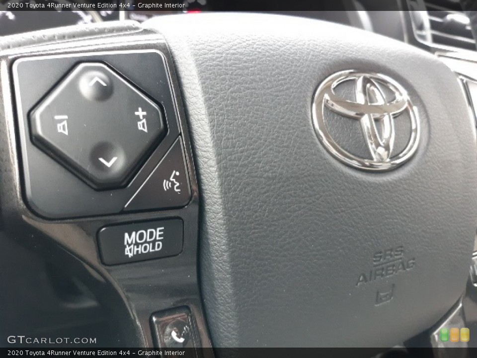 Graphite Interior Steering Wheel for the 2020 Toyota 4Runner Venture Edition 4x4 #136910230