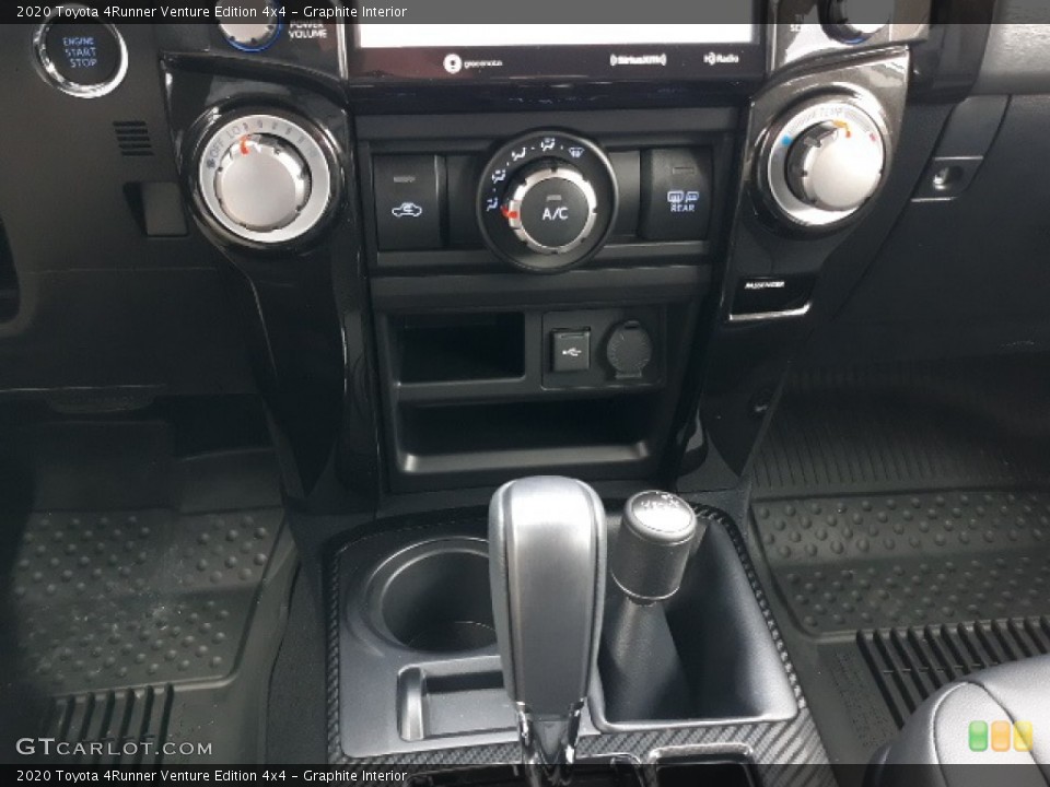 Graphite Interior Controls for the 2020 Toyota 4Runner Venture Edition 4x4 #136910440