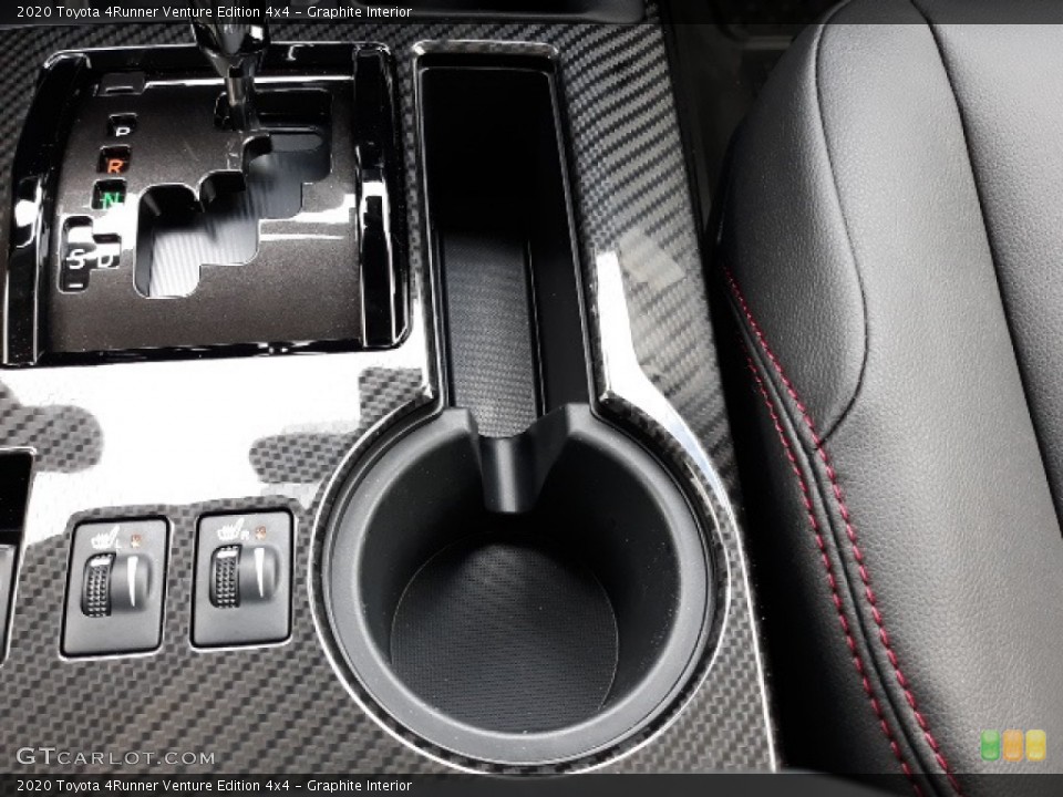 Graphite Interior Controls for the 2020 Toyota 4Runner Venture Edition 4x4 #136910575