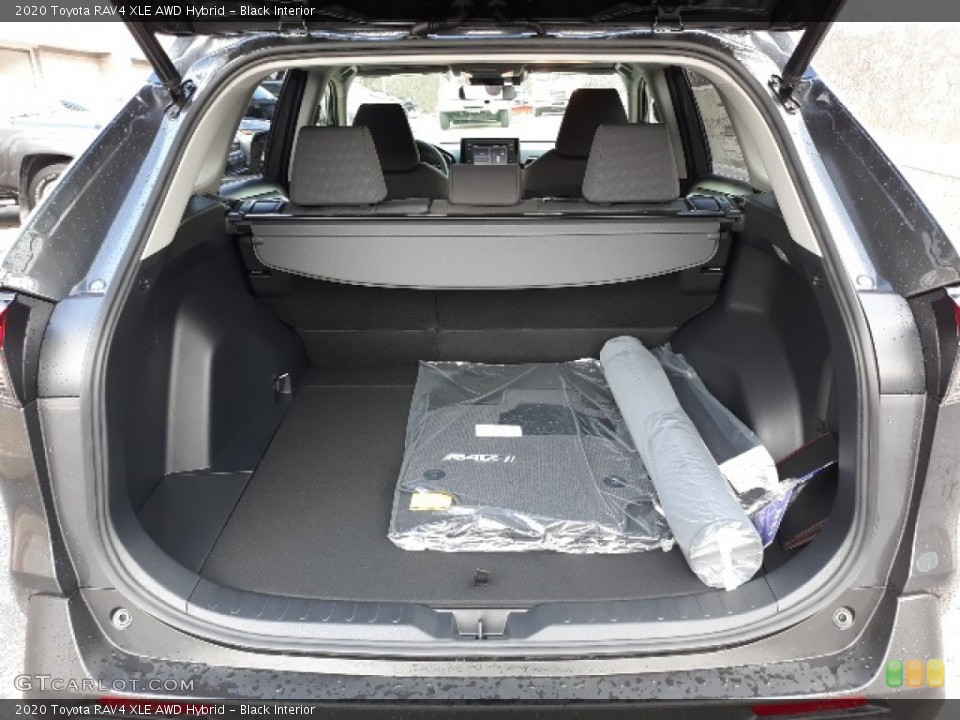 Black Interior Trunk for the 2020 Toyota RAV4 XLE AWD Hybrid #136913305